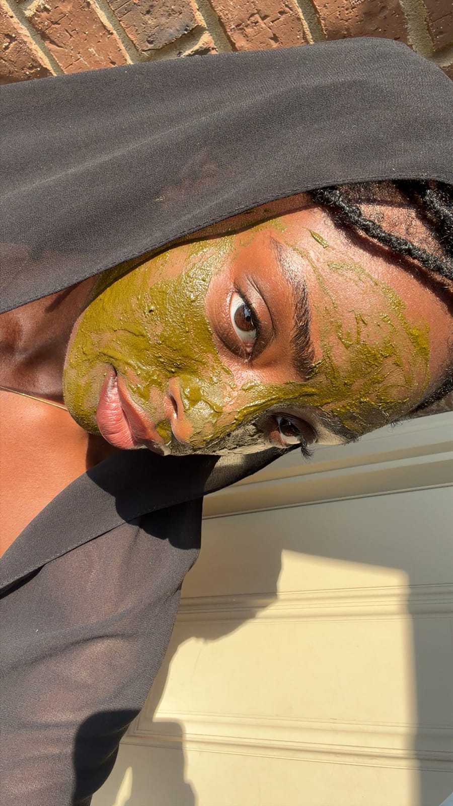 Mask worn on the face